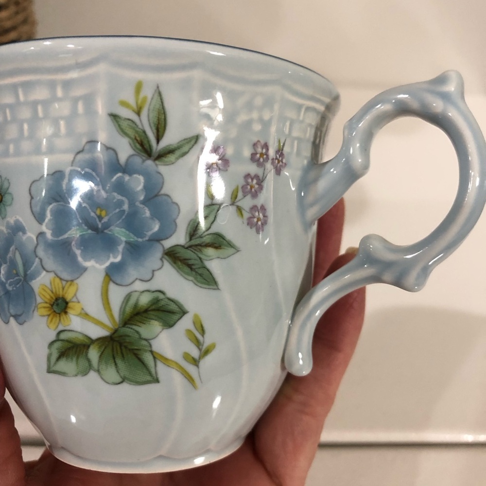 Mikasa Precious Blue Michelle D2501 - Picture 5 of 11